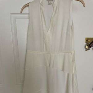 Club Monaco White Mini Dress